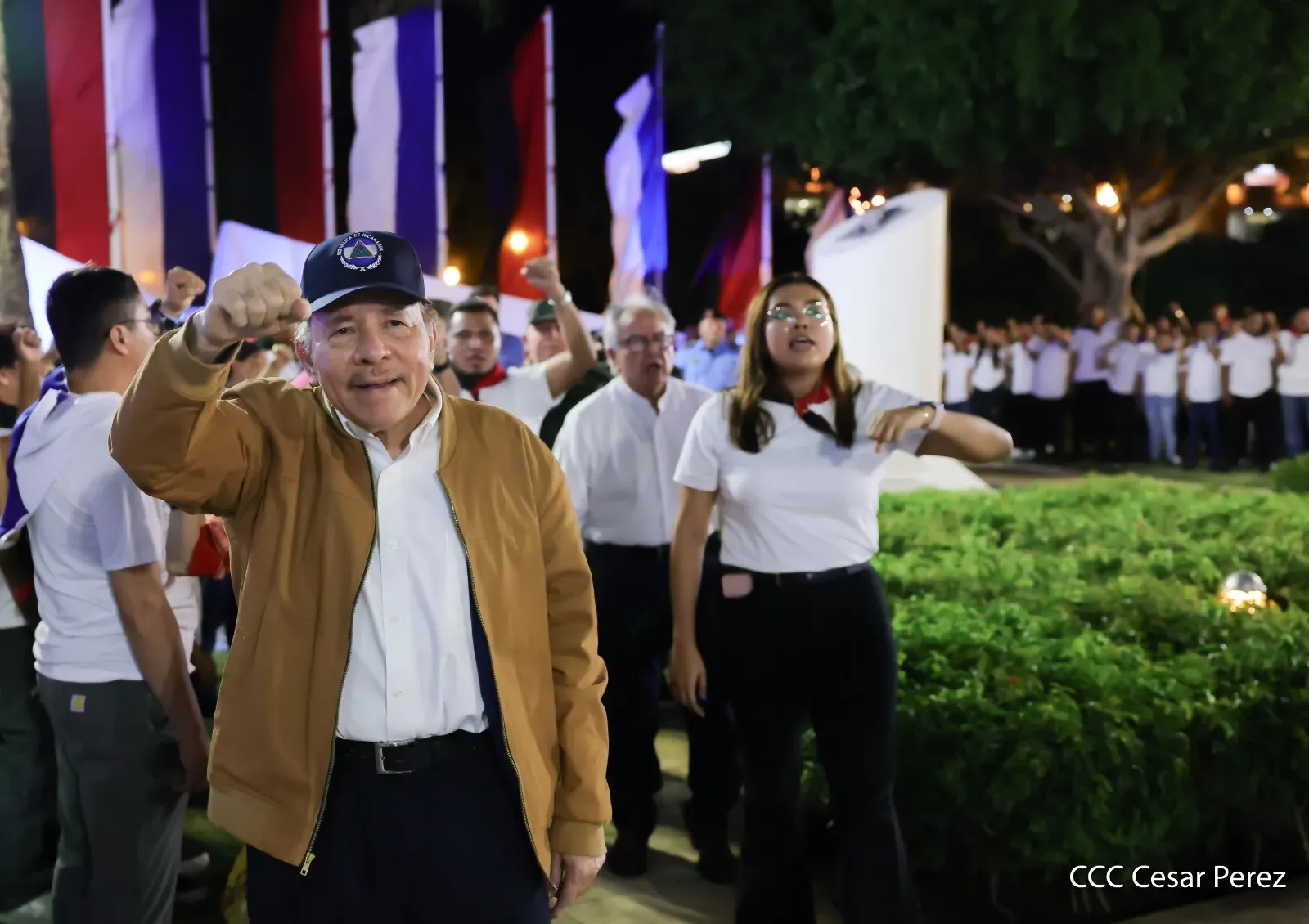 Acto en homenaje al 131.º aniversario del natalicio del General Augusto C. Sandino