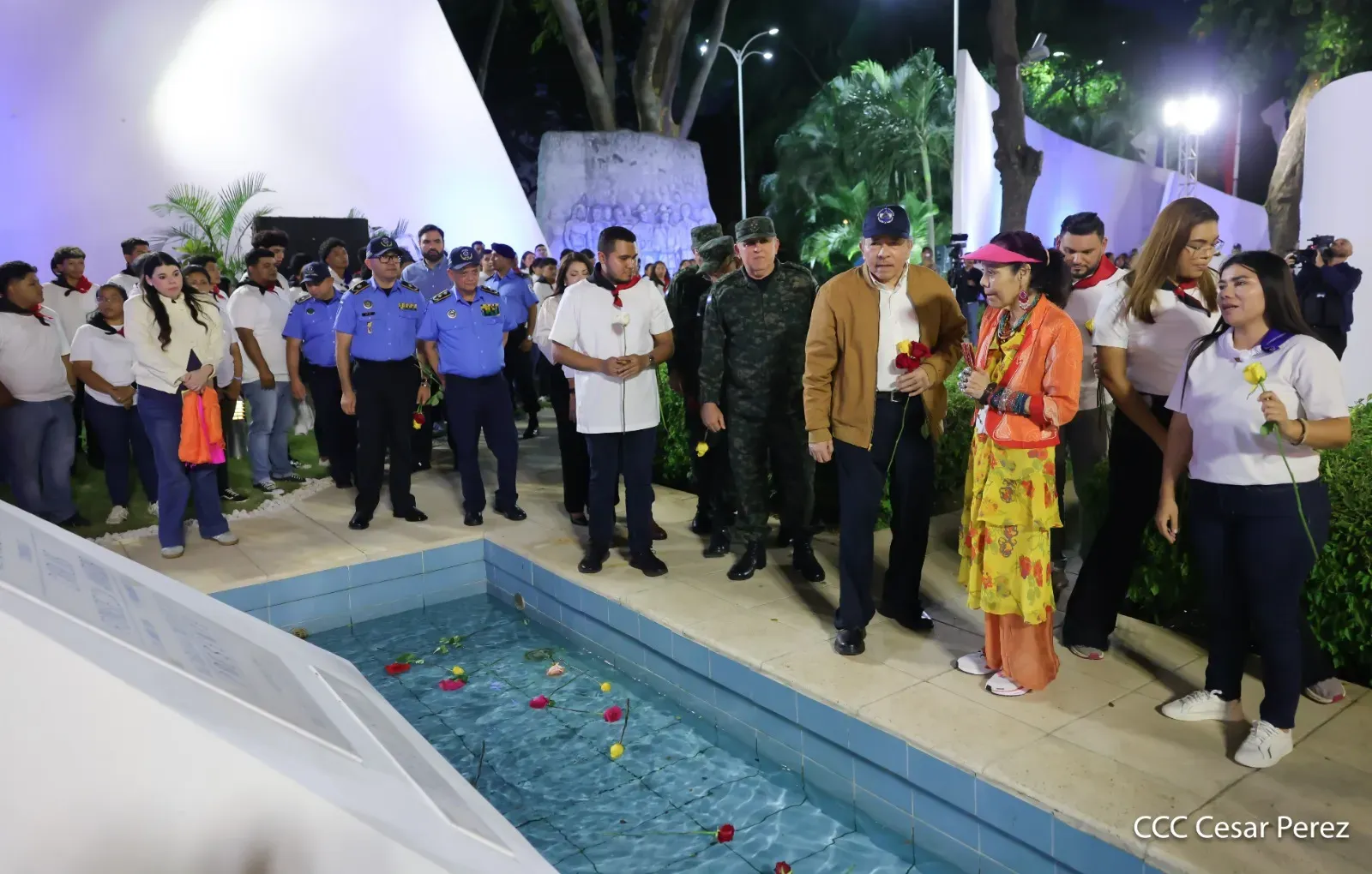 Acto en homenaje al 131.º aniversario del natalicio del General Augusto C. Sandino