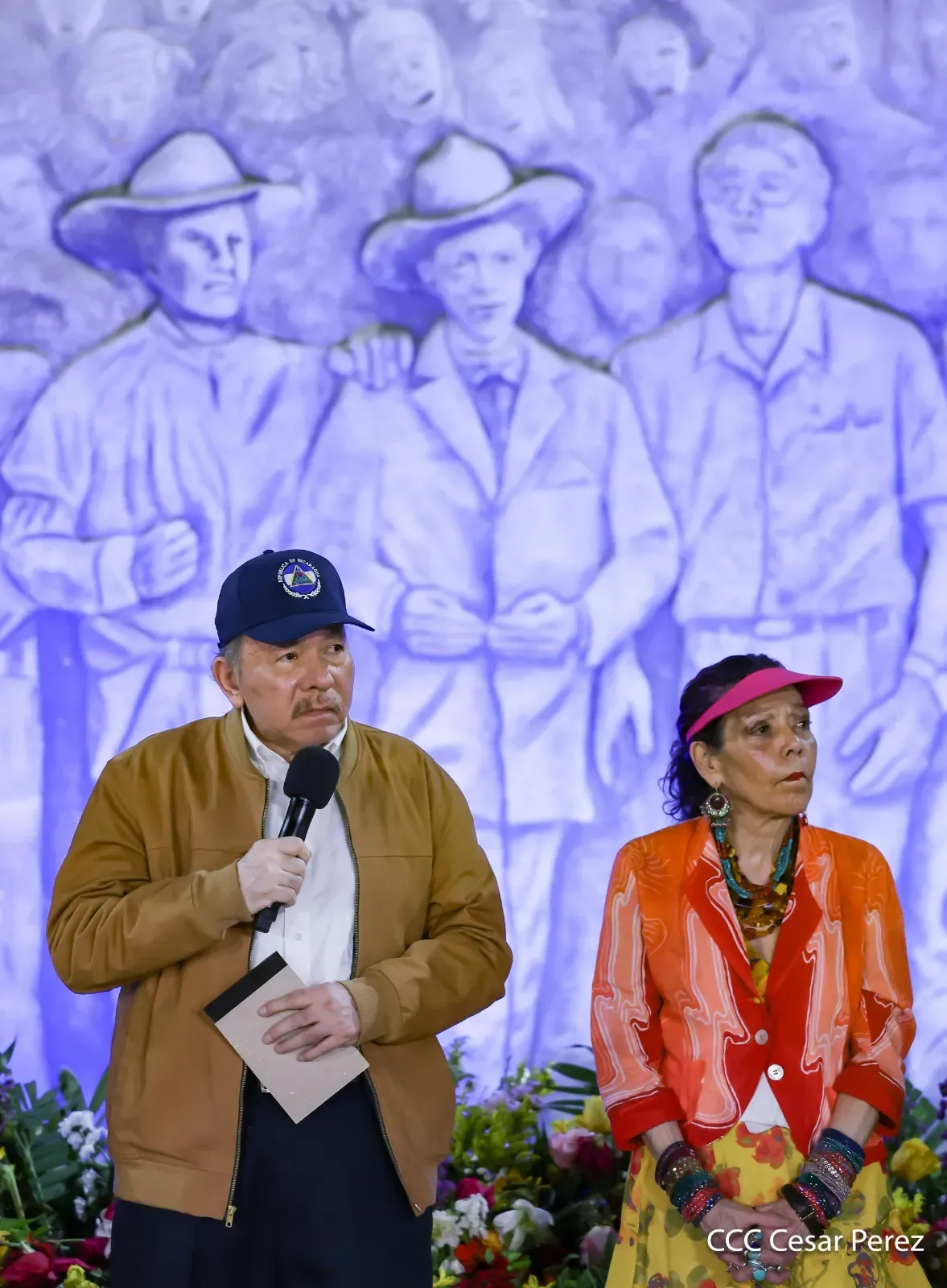 Acto en homenaje al 131.º aniversario del natalicio del General Augusto C. Sandino