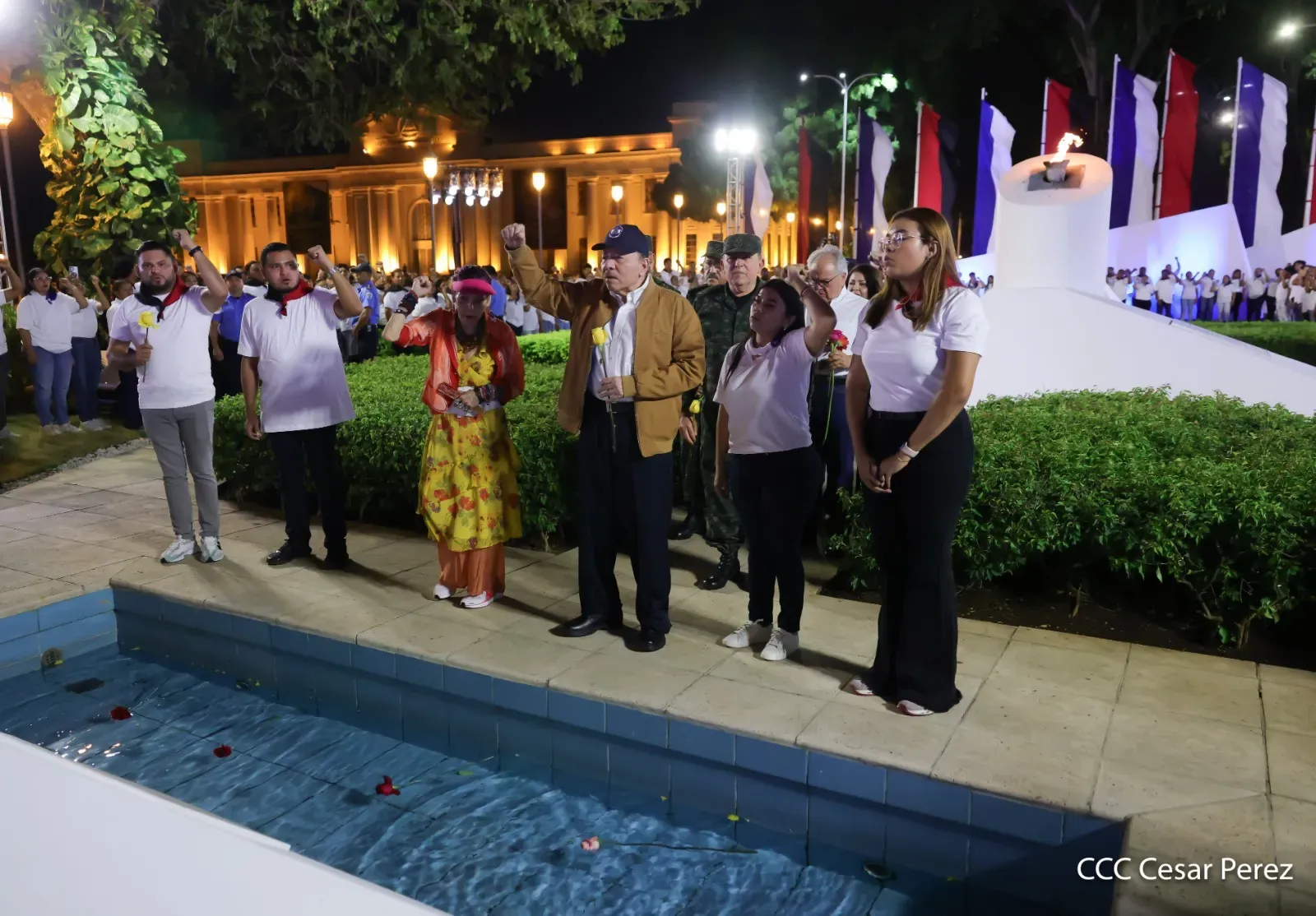 Acto en homenaje al 131.º aniversario del natalicio del General Augusto C. Sandino