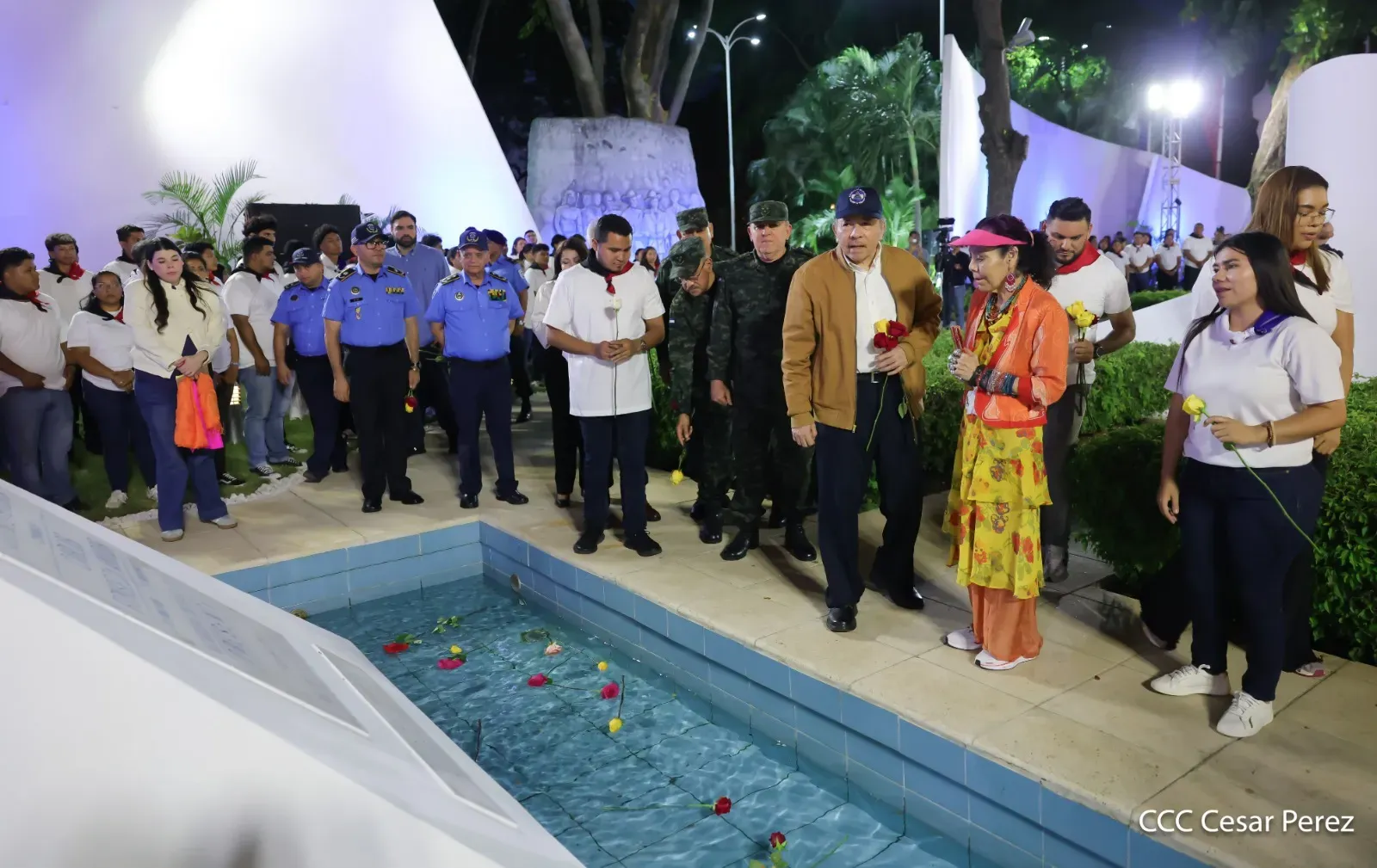 Acto en homenaje al 131.º aniversario del natalicio del General Augusto C. Sandino
