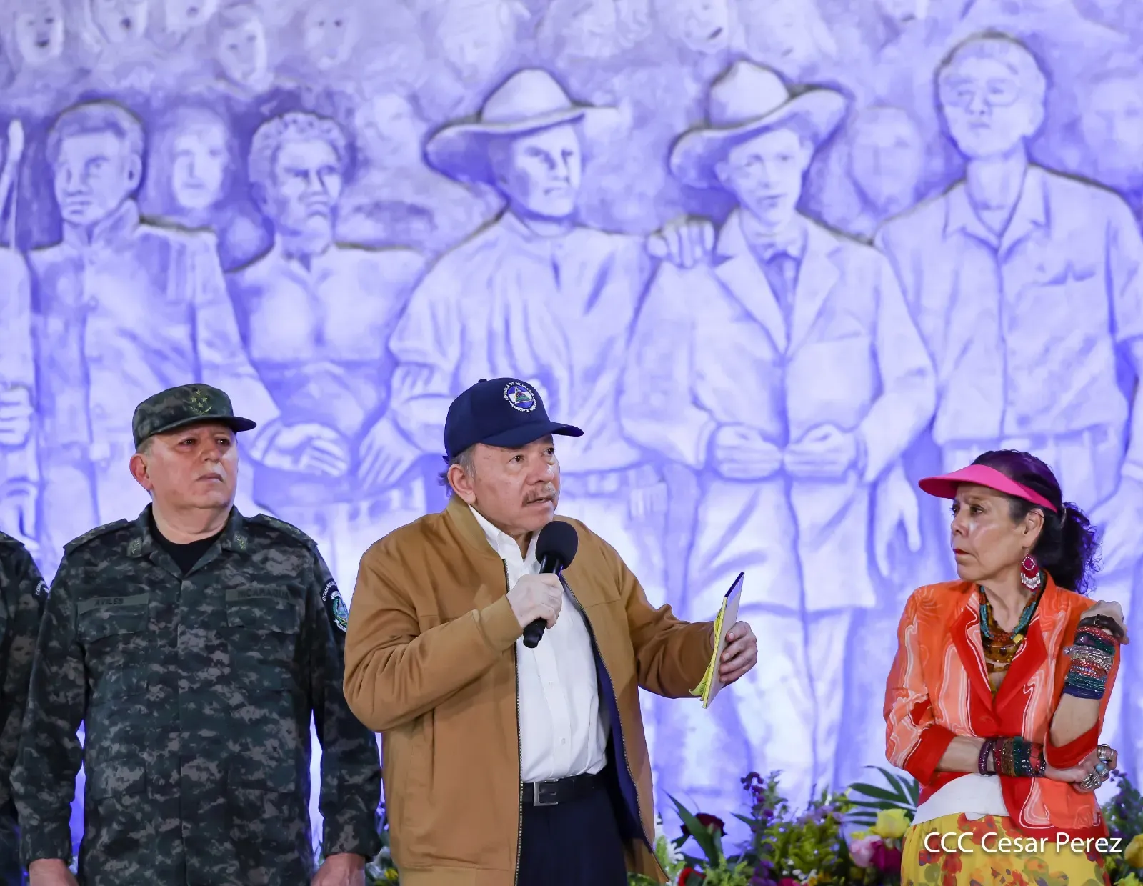 Acto en homenaje al 131.º aniversario del natalicio del General Augusto C. Sandino