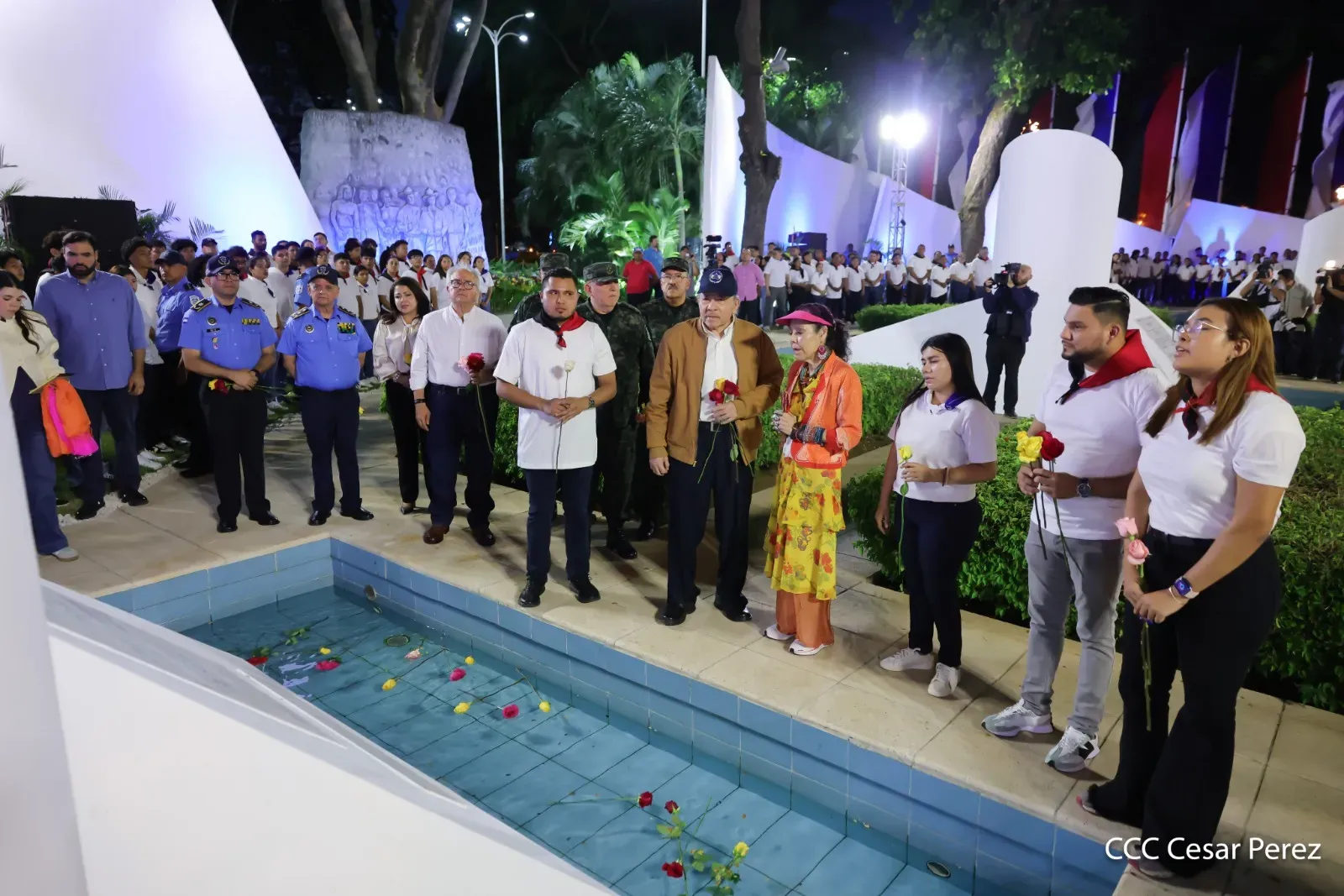Acto en homenaje al 131.º aniversario del natalicio del General Augusto C. Sandino
