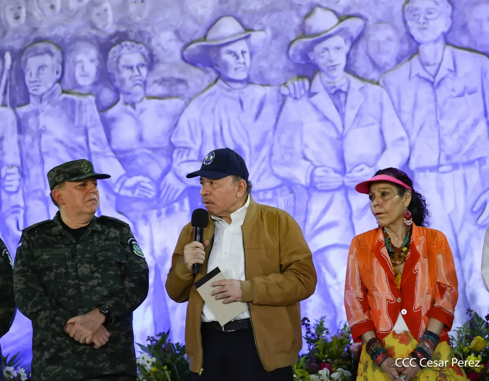 Acto en homenaje al 131.º aniversario del natalicio del General Augusto C. Sandino