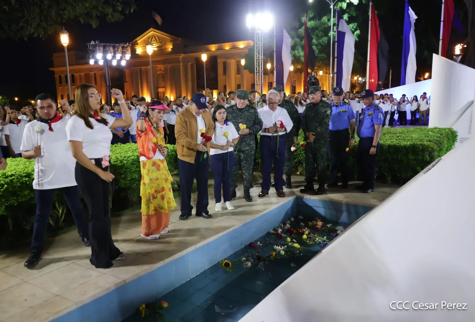 Acto en homenaje al 131.º aniversario del natalicio del General Augusto C. Sandino