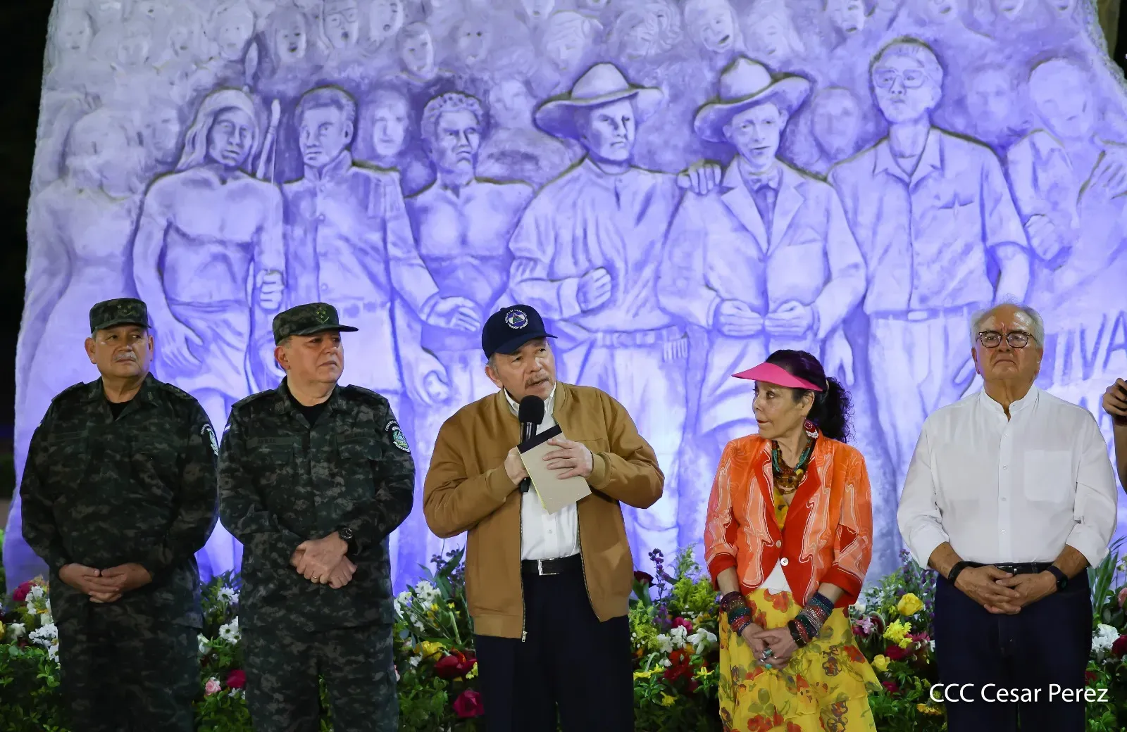 Acto en homenaje al 131.º aniversario del natalicio del General Augusto C. Sandino