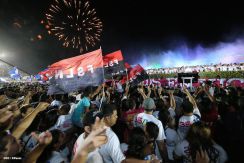 Daniel y Rosario celebran el 35/19 en Plaza La Fé