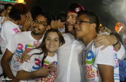 Daniel y Rosario celebran el 35/19 en Plaza La Fé