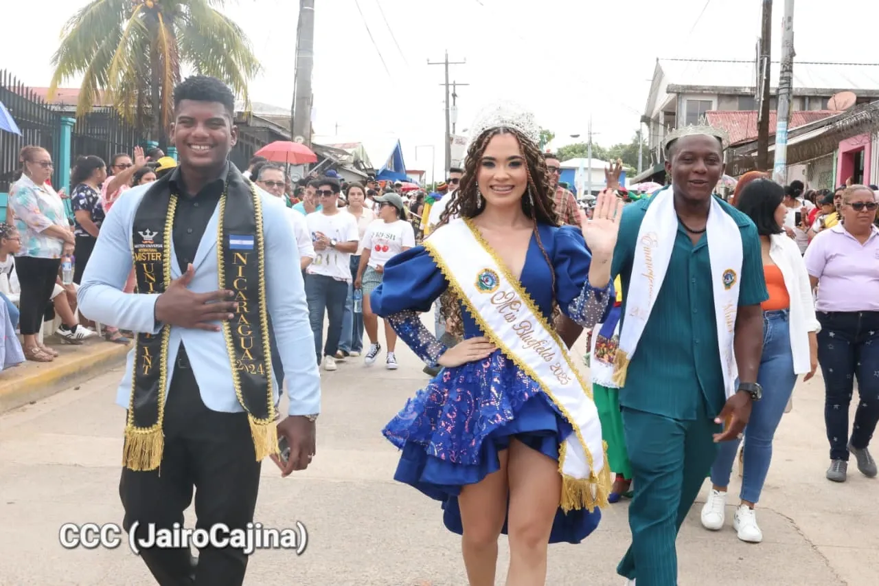 Mayo Ya llena de cultura, música y tradición las calles de Bluefields