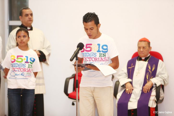 Presidente Daniel y Compañera Rosario participan en homenaje a víctimas de masacre