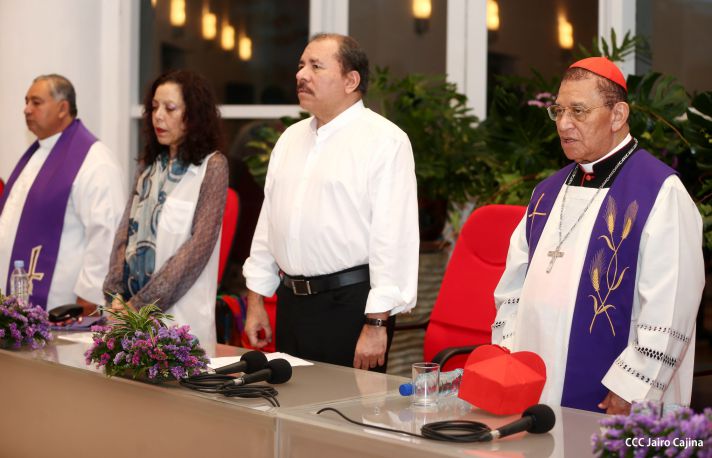 Presidente Daniel y Compañera Rosario participan en homenaje a víctimas de masacre