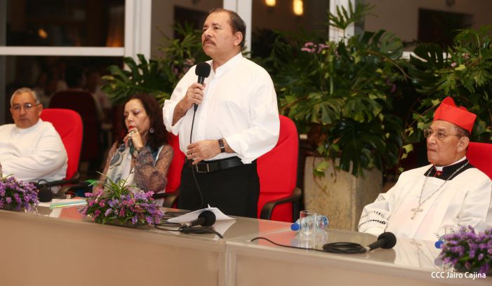 Presidente Daniel y Compañera Rosario participan en homenaje a víctimas de masacre