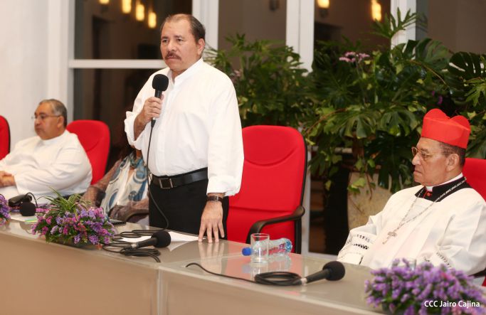 Presidente Daniel y Compañera Rosario participan en homenaje a víctimas de masacre