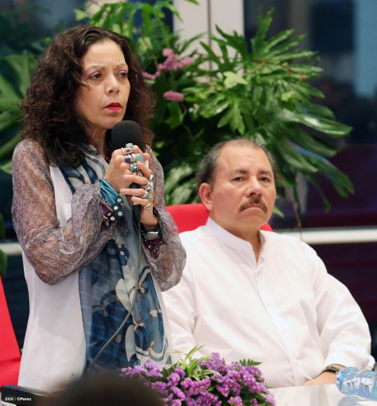 Presidente Daniel y Compañera Rosario participan en homenaje a víctimas de masacre