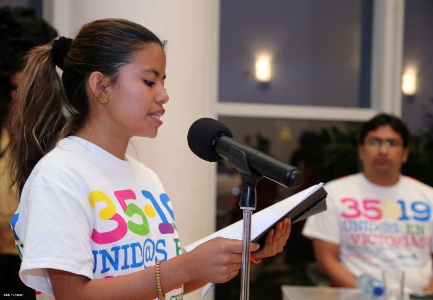 Presidente Daniel y Compañera Rosario participan en homenaje a víctimas de masacre