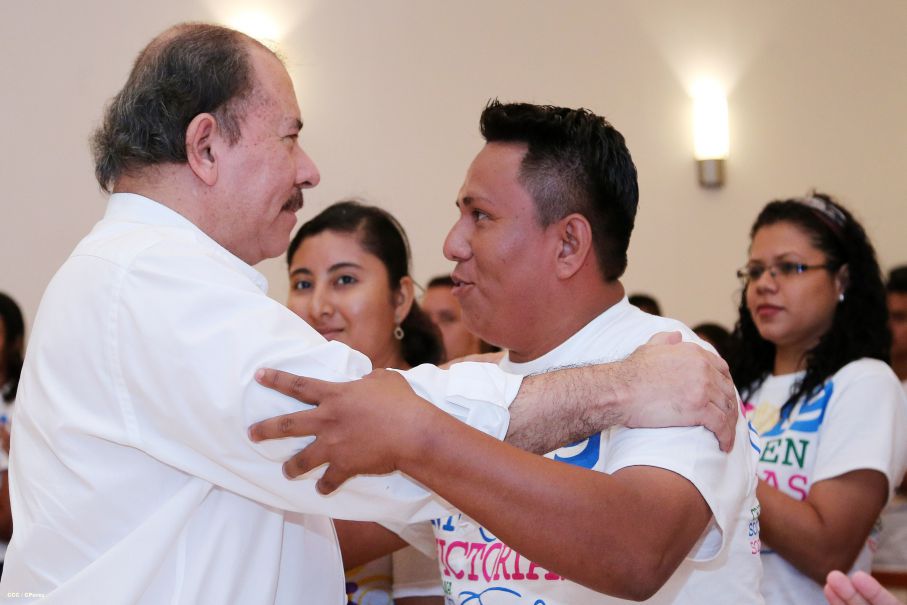 Presidente Daniel y Compañera Rosario participan en homenaje a víctimas de masacre