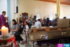 San Juan de Limay da último adiós a víctimas de masacre