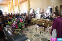 San Juan de Limay da último adiós a víctimas de masacre