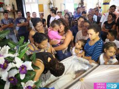 San Juan de Limay da último adiós a víctimas de masacre