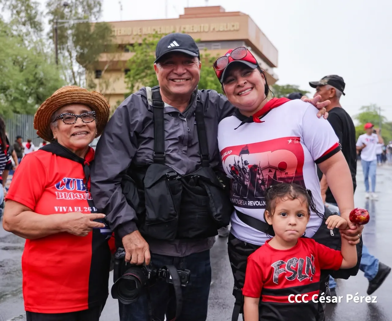 Militancia sandinista protagoniza caminata en homenaje al 47/19 en Managua