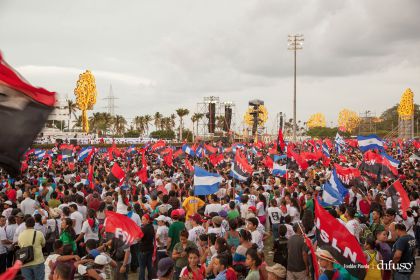 Daniel y Rosario celebran el 35/19 en Plaza La Fé