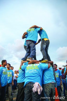 Daniel y Rosario celebran el 35/19 en Plaza La Fé