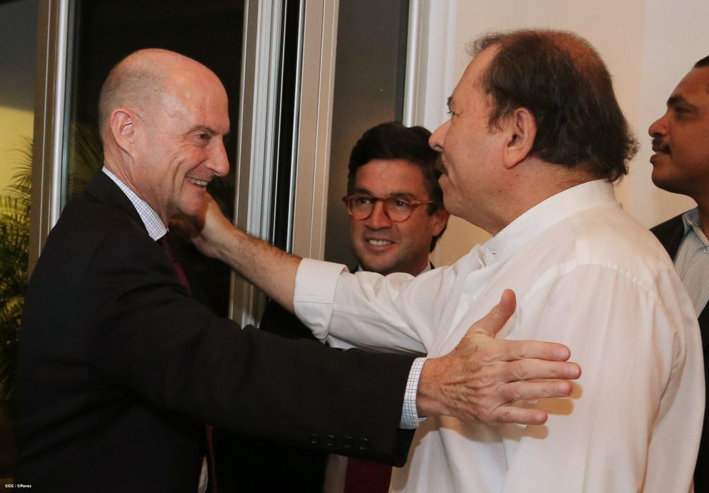 Presidente Daniel sostiene encuentro con el presidente del BID