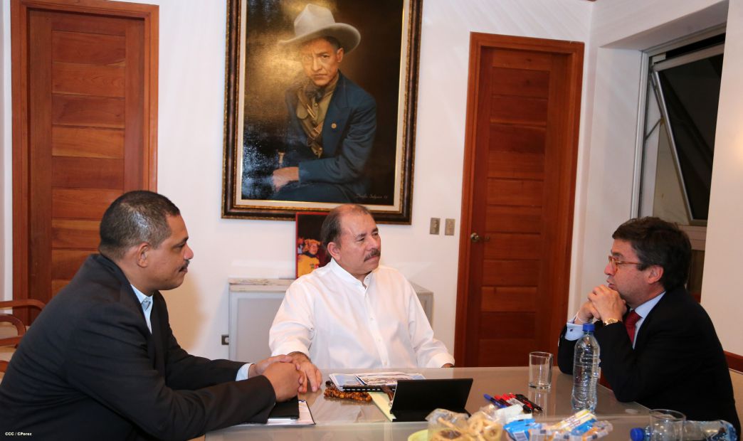 Presidente Daniel sostiene encuentro con el presidente del BID