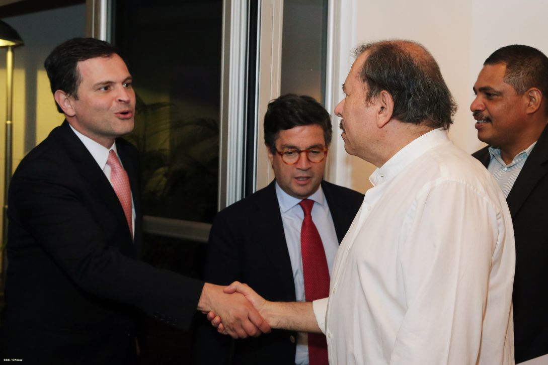 Presidente Daniel sostiene encuentro con el presidente del BID