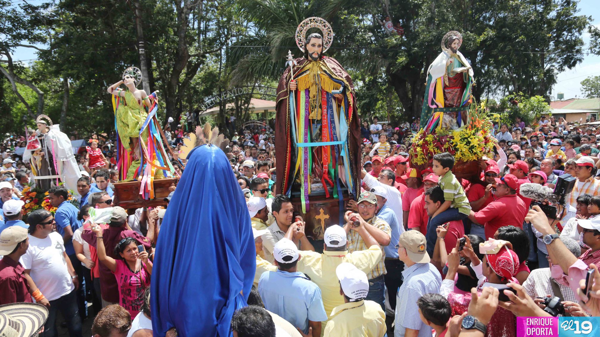 Devoción y tradición en Tope de Santiago