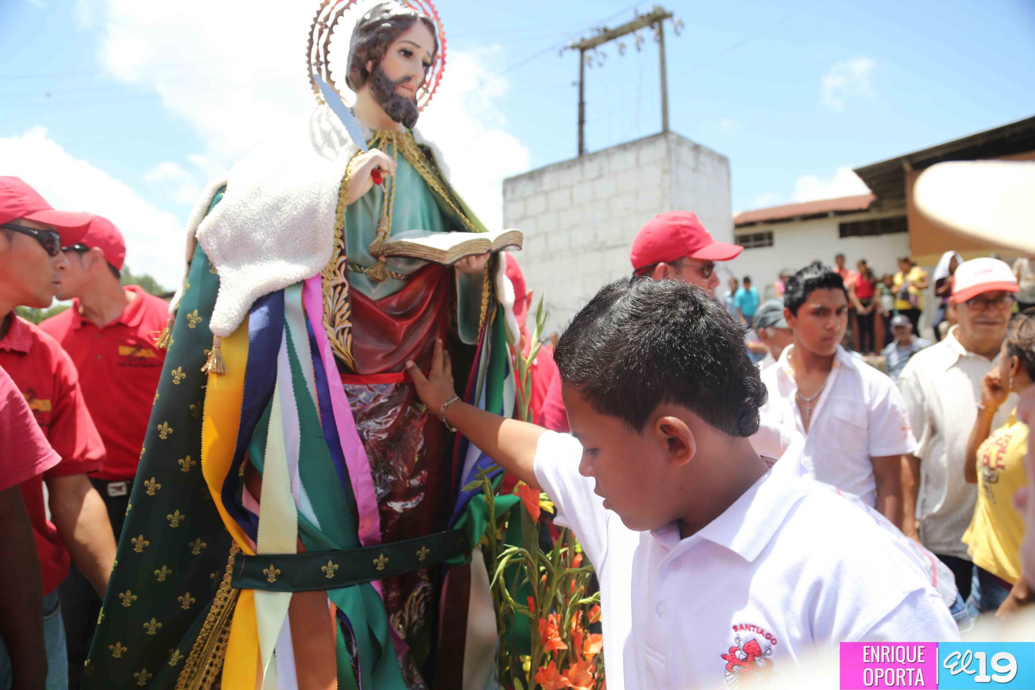 Devoción y tradición en Tope de Santiago