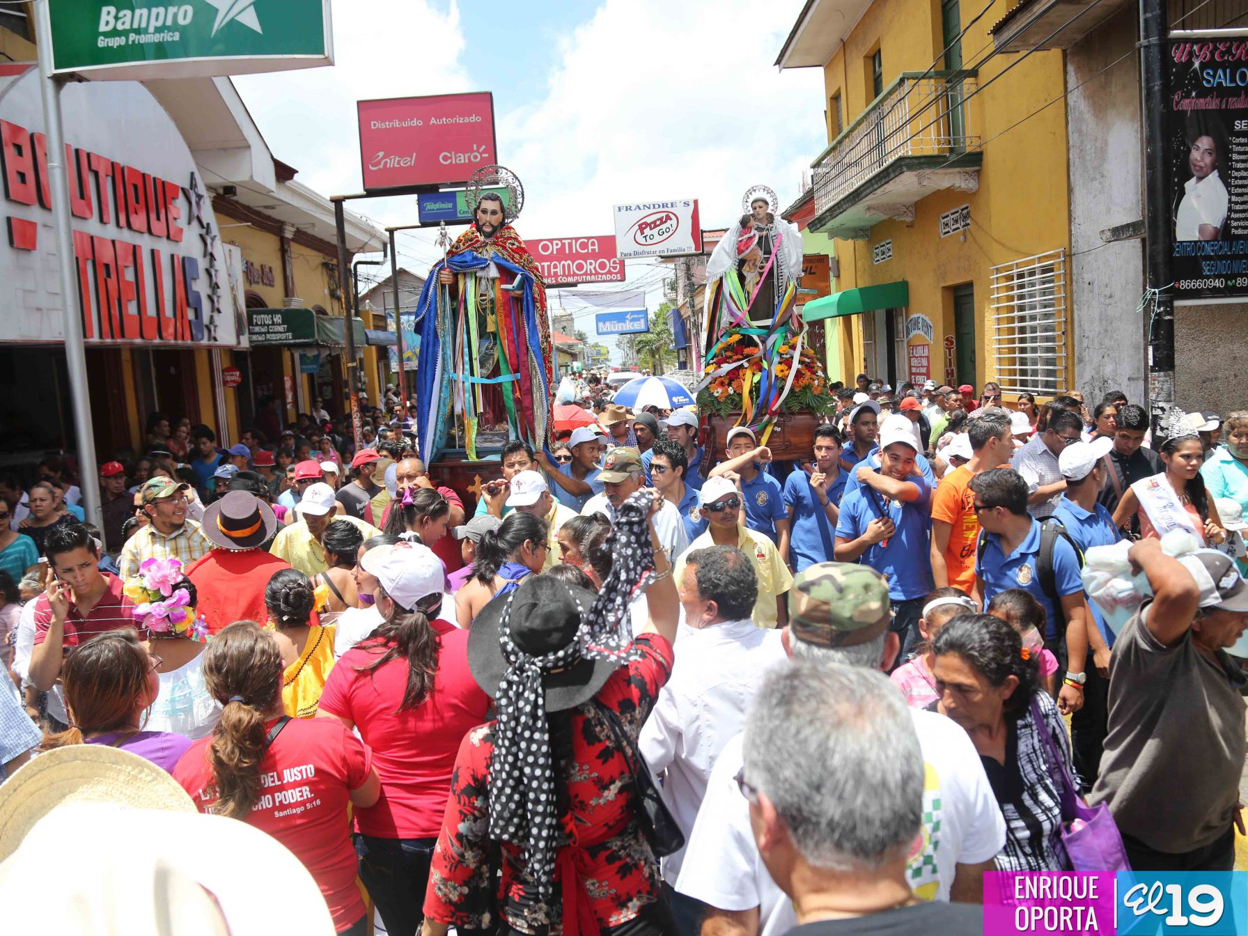 Devoción y tradición en Tope de Santiago