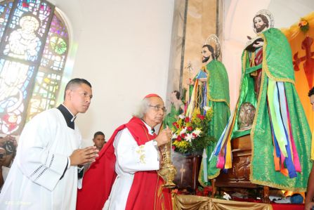 Cardenal Brenes celebra a honor a Santiago Apóstol