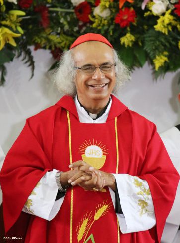 Cardenal Brenes celebra a honor a Santiago Apóstol