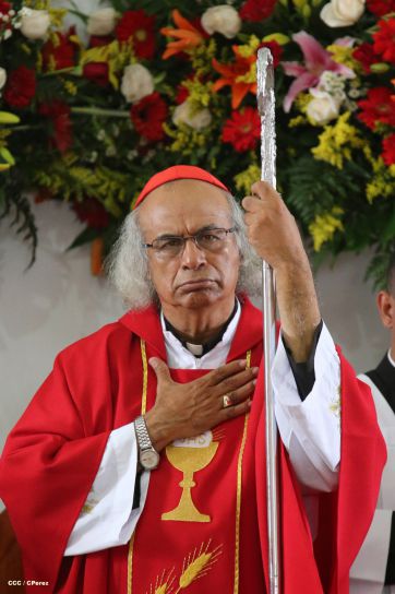 Cardenal Brenes celebra a honor a Santiago Apóstol