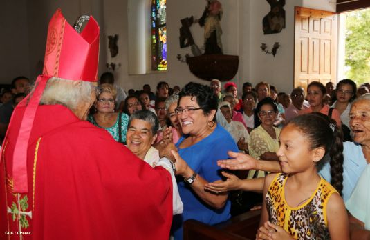 Cardenal Brenes celebra a honor a Santiago Apóstol