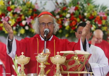 Cardenal Brenes celebra a honor a Santiago Apóstol