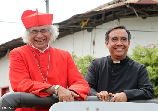 Cardenal Brenes celebra a Santa Ana en Niquinohomo
