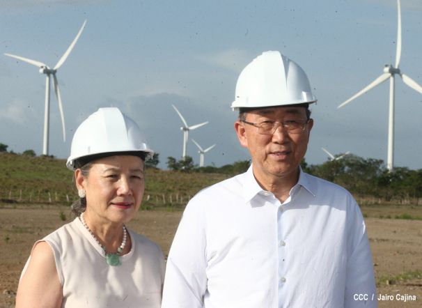 Ban Ki-Moon conoce experiencia de Nicaragua en materia energética