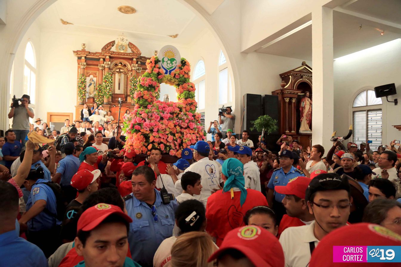 Santo Domingo de Guzmán inicia peregrinación en Managua