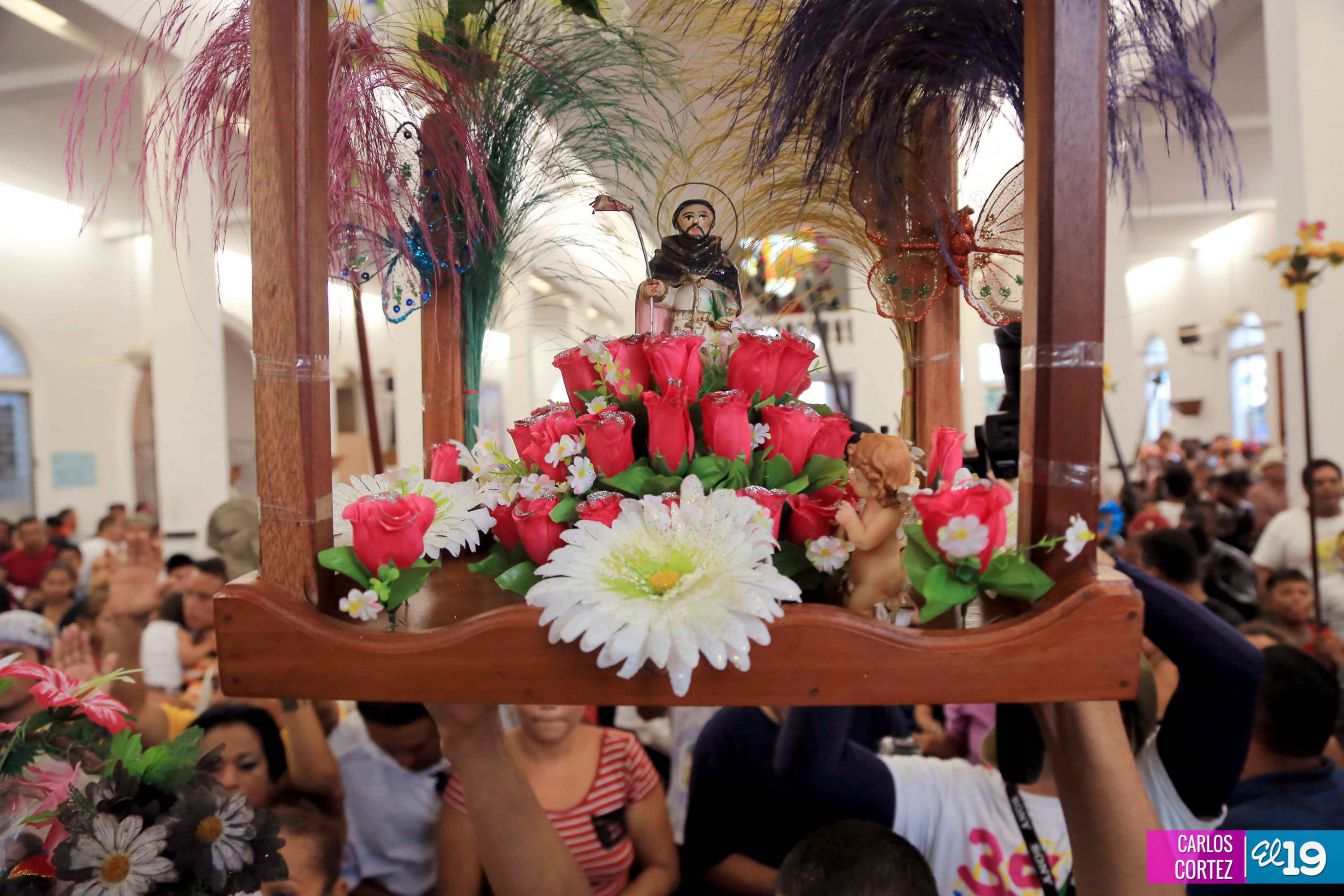Santo Domingo de Guzmán inicia peregrinación en Managua