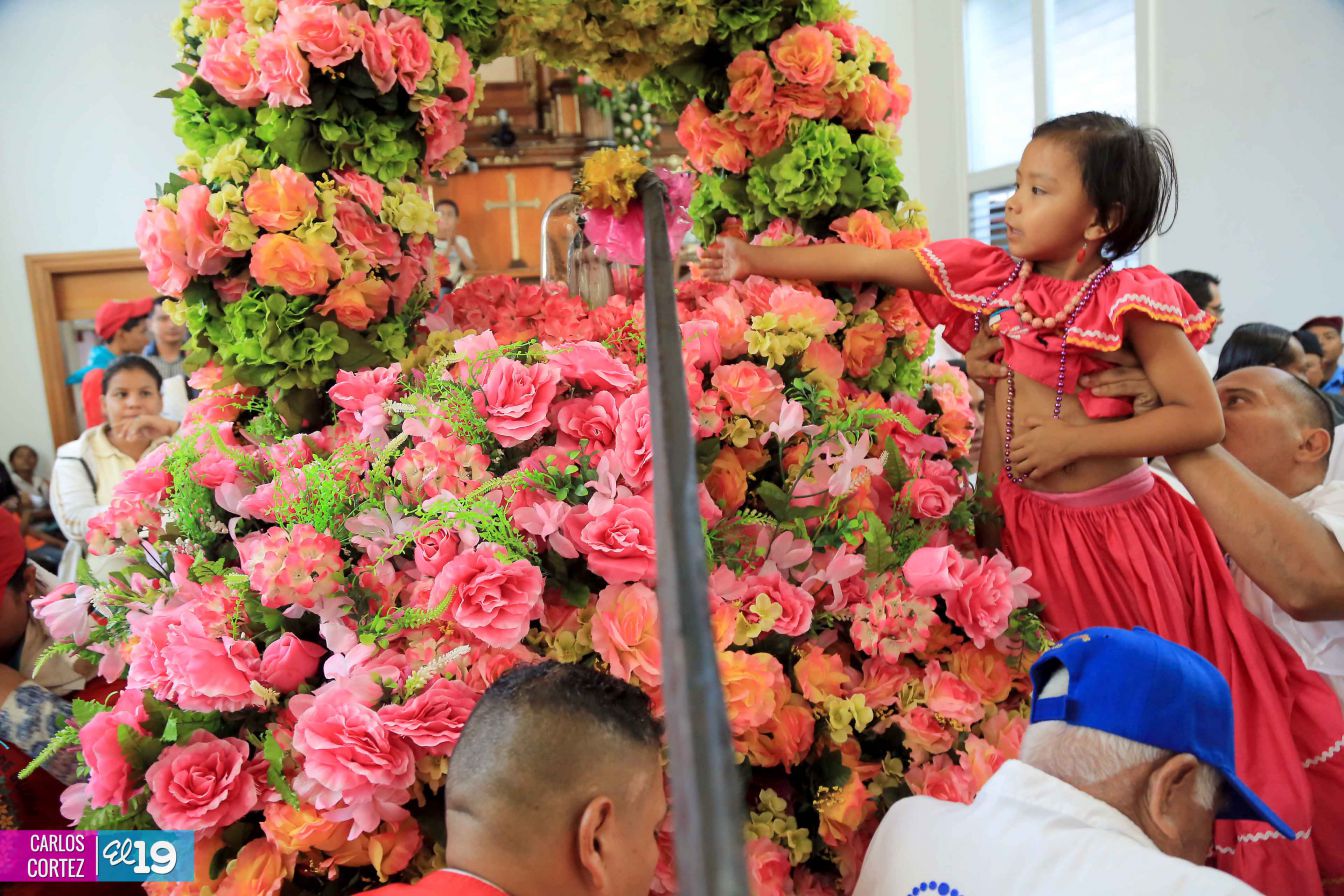 Santo Domingo de Guzmán inicia peregrinación en Managua