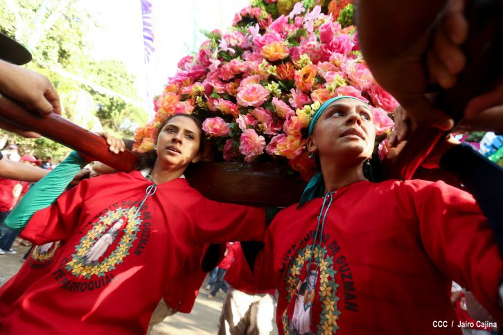 Santo Domingo de Guzmán inicia peregrinación en Managua