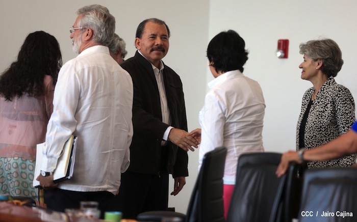 Daniel y Rosario visitan se reúnen con Directora UNESCO