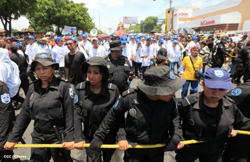 Santo Domingo de Guzmán inicia peregrinación en Managua
