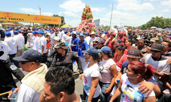 Santo Domingo de Guzmán inicia peregrinación en Managua