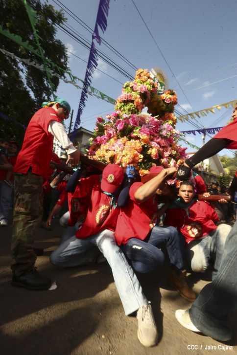 Santo Domingo de Guzmán inicia peregrinación en Managua