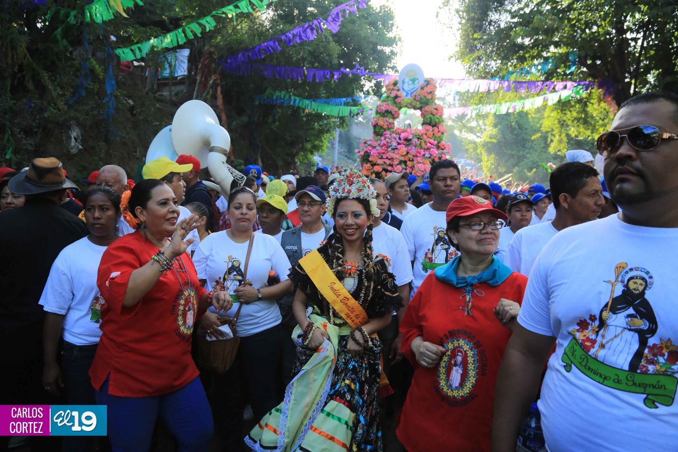Santo Domingo de Guzmán inicia peregrinación en Managua