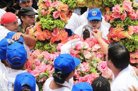 Santo Domingo de Guzmán inicia peregrinación en Managua