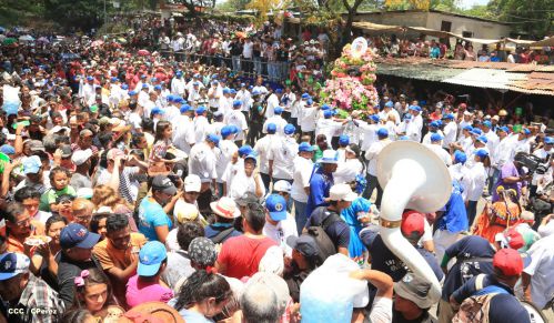 Santo Domingo de Guzmán inicia peregrinación en Managua